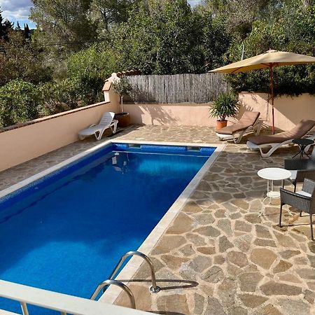 Apartment In Country House With Views And Pool Vespellá Exterior foto